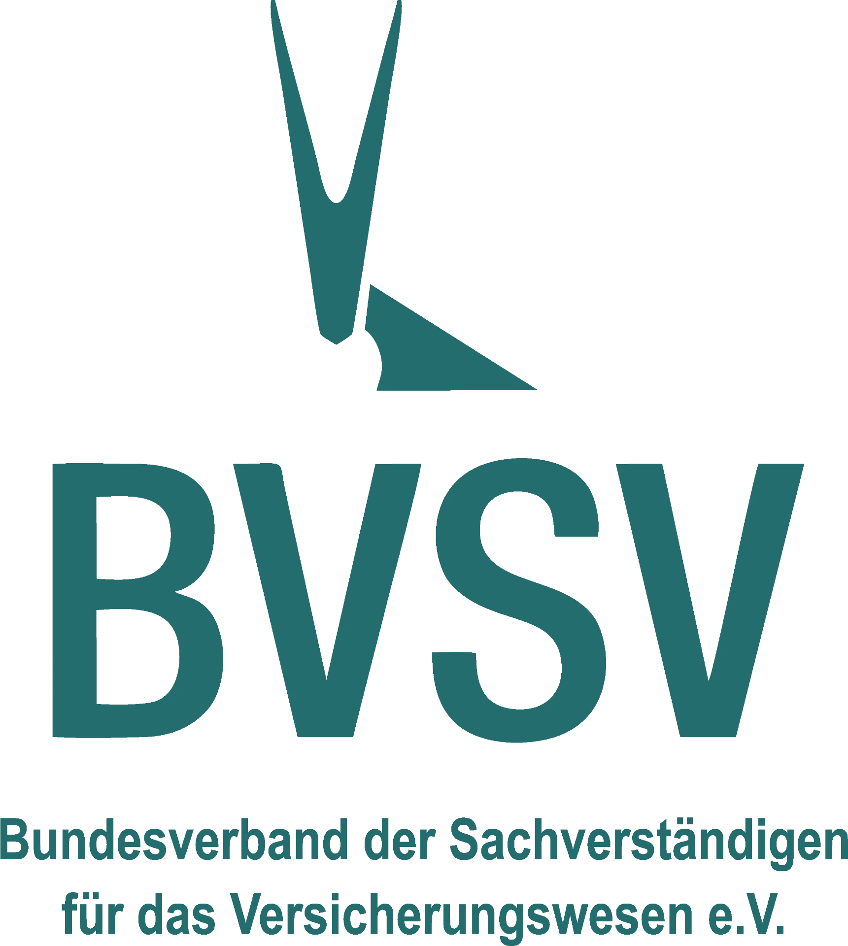 Logo des BVSV Bundesverbands der Sachverständigen für das Versicherungswesen e.V.